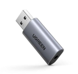UGREEN USB 2,0 TO 3,5MM AUDIO ADAPTER