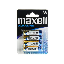 BATERI ALKALINE MAXELL LR6 4PK BLISTER