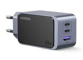 UGREEN NEXODES USB-A+2*USB-C 65W  GAN FAST CHARGER